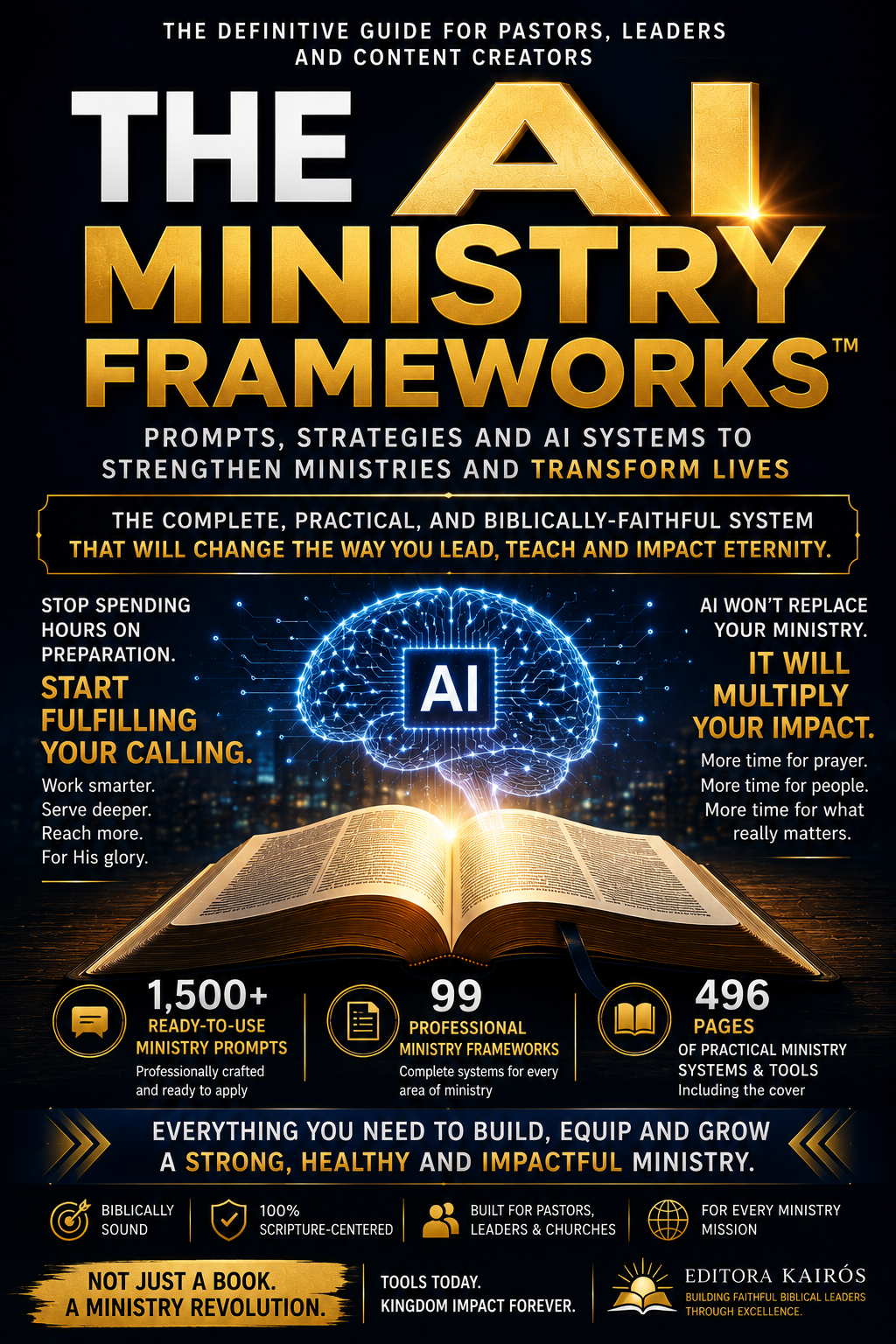 Capa do eBook The AI Ministry Frameworks