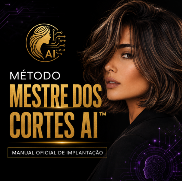 Capa do Método Mestre dos Cortes AI — Manual Oficial de Implantação